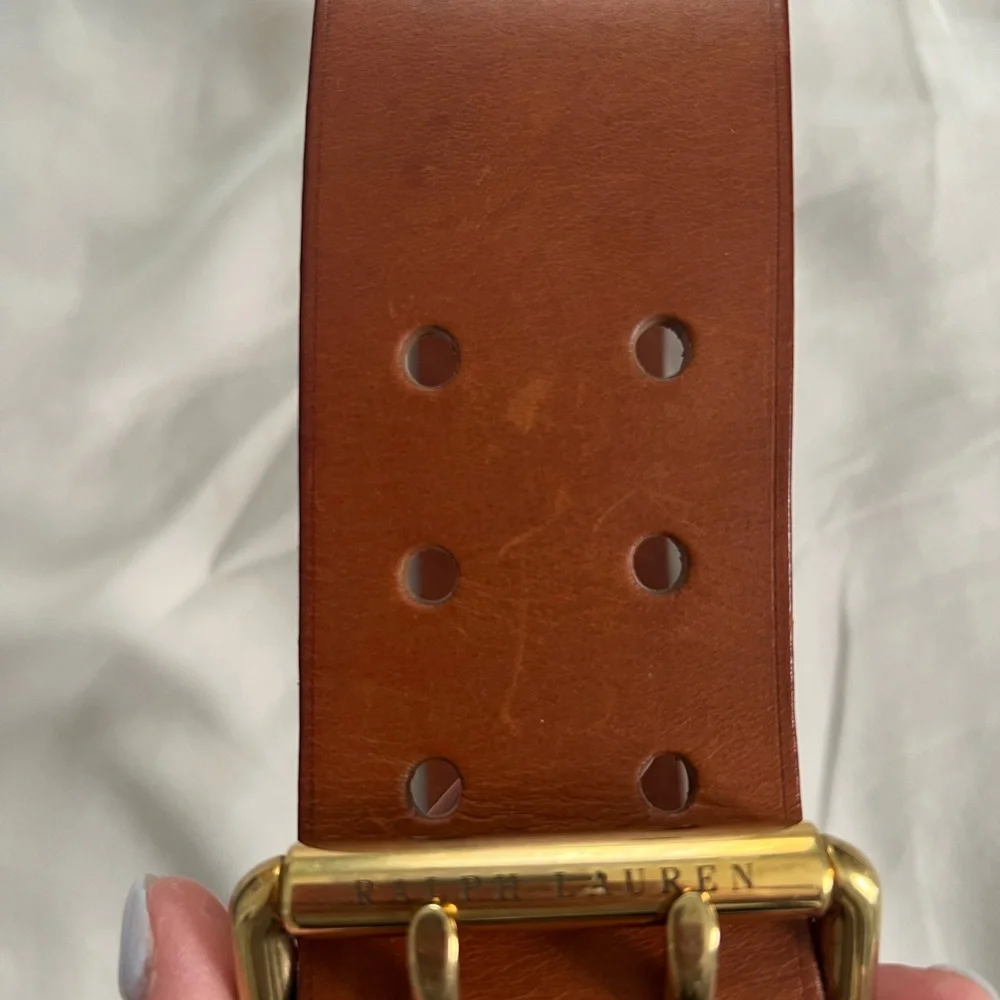 Ralph Lauren Collection Women’s Double Prong Belt (size M)